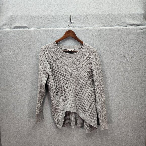 Cable Knit Sweater Womens XL Evolution By Cyrus Gray - Picture 1 of 5